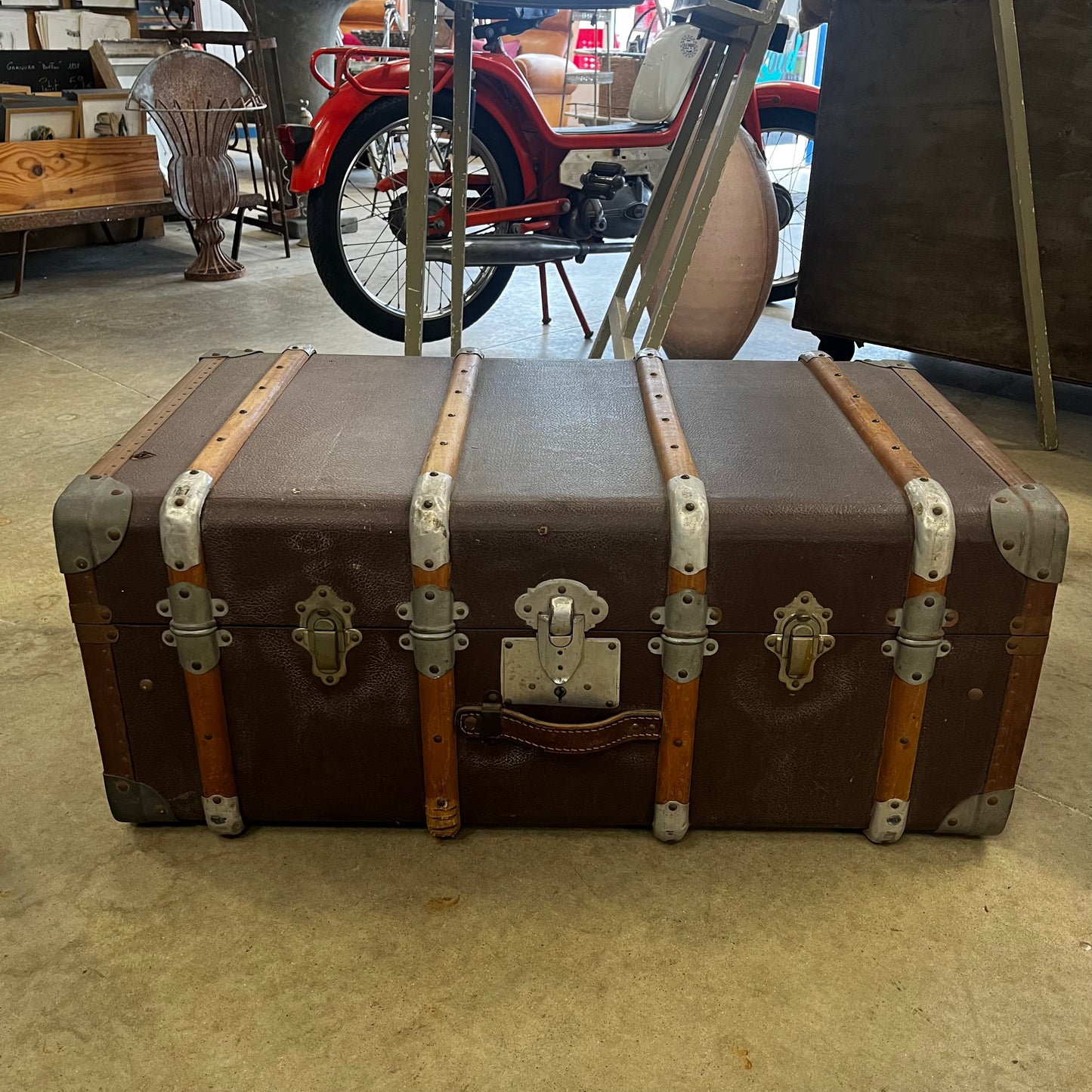 Malle de voyage vintage