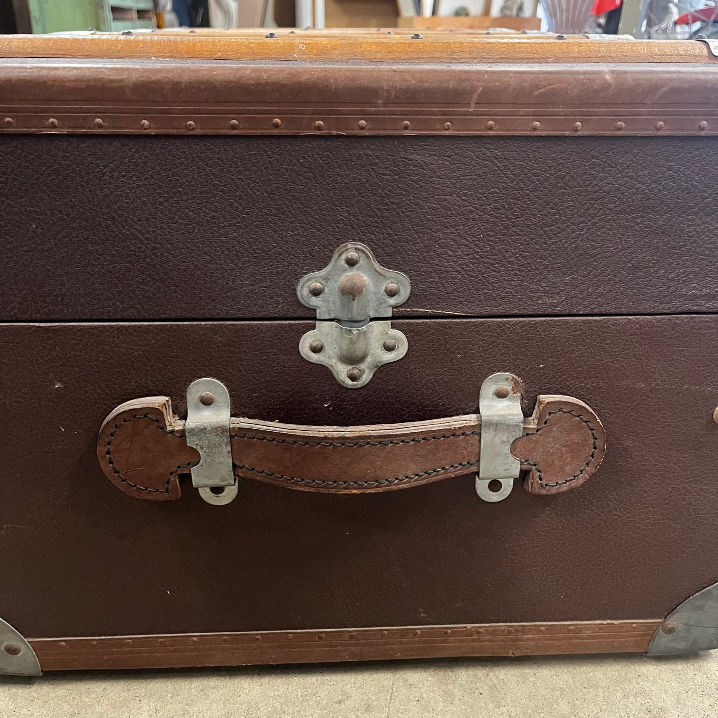 Malle de voyage vintage