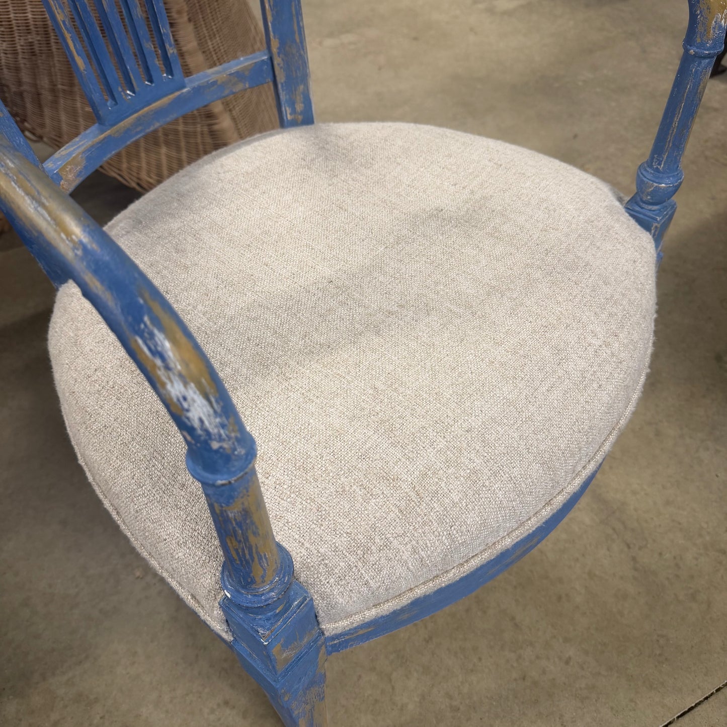 Fauteuil campagne chic