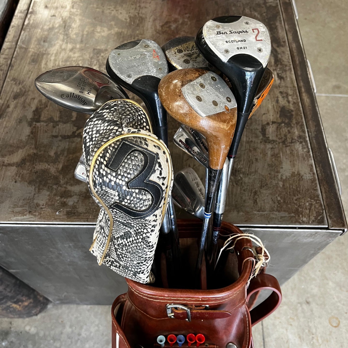 Sac de golf vintage