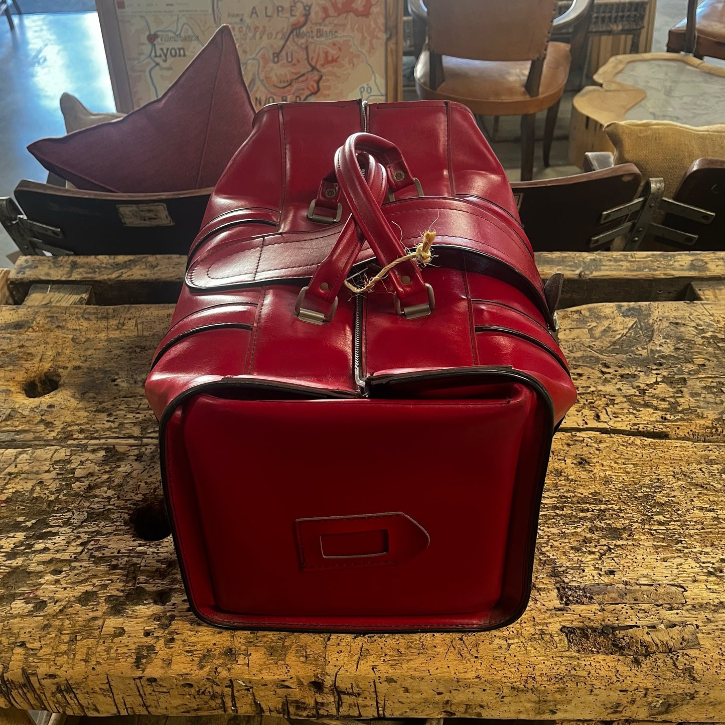 Sac de voyage en cuir