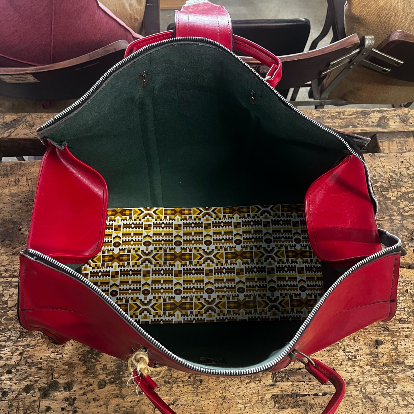 Sac de voyage en cuir
