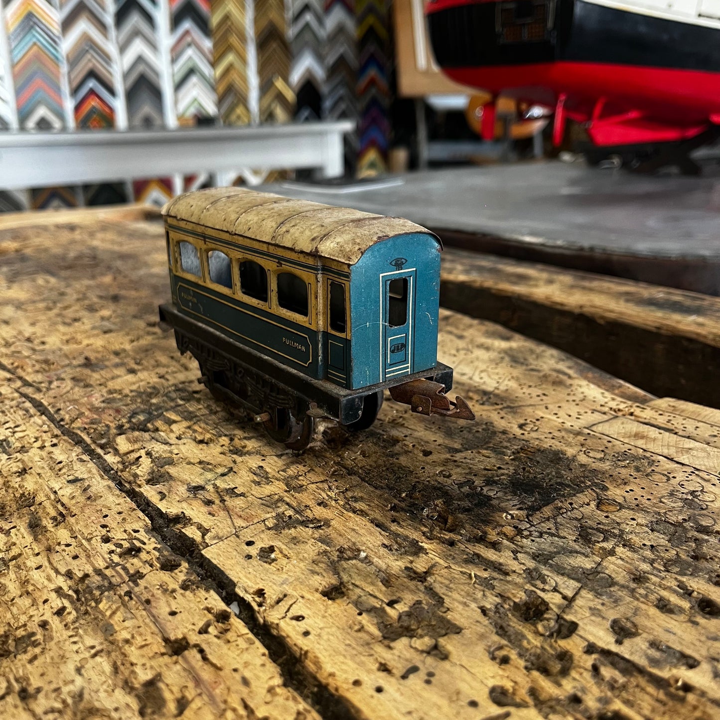 Voiture wagon métal
