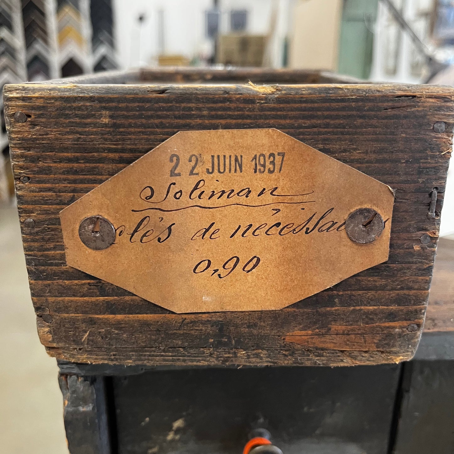 Meuble serrurier 1937