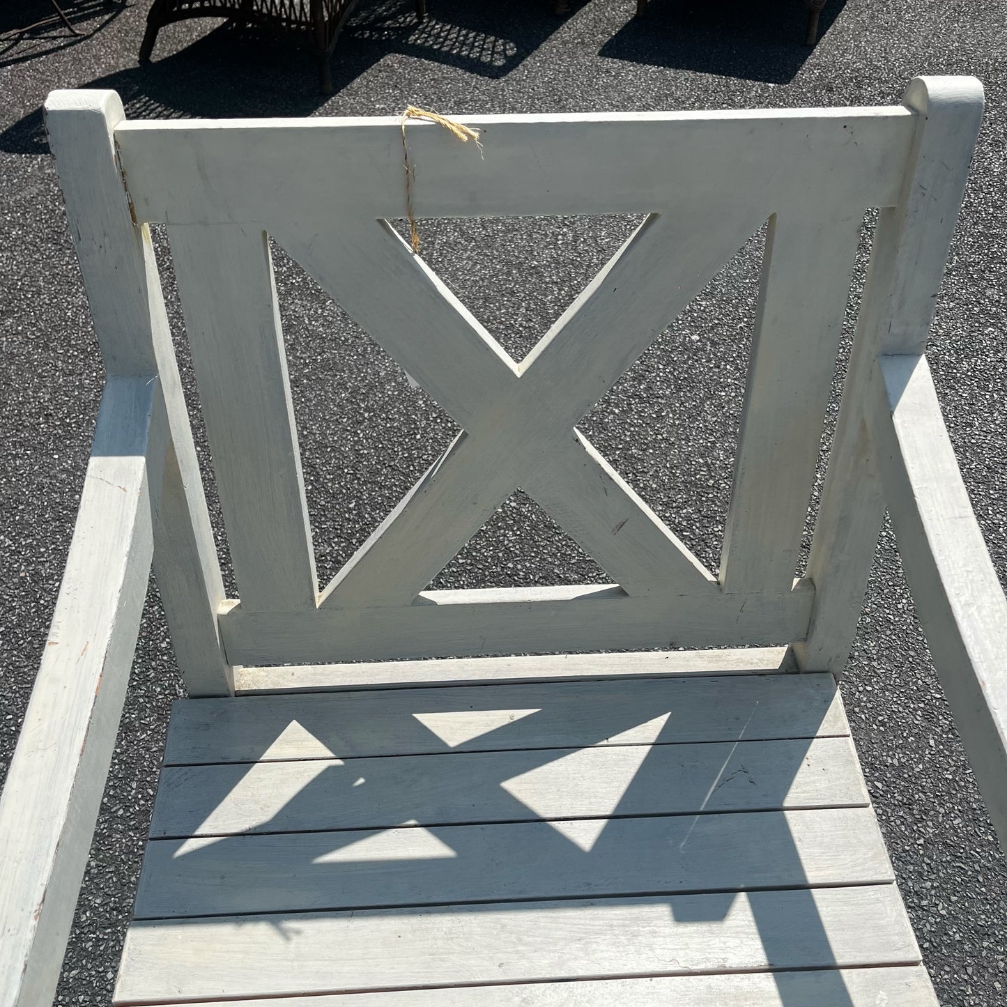 Fauteuil bois
