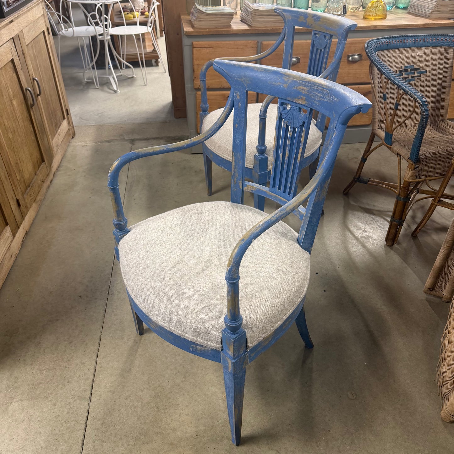 Fauteuil campagne chic