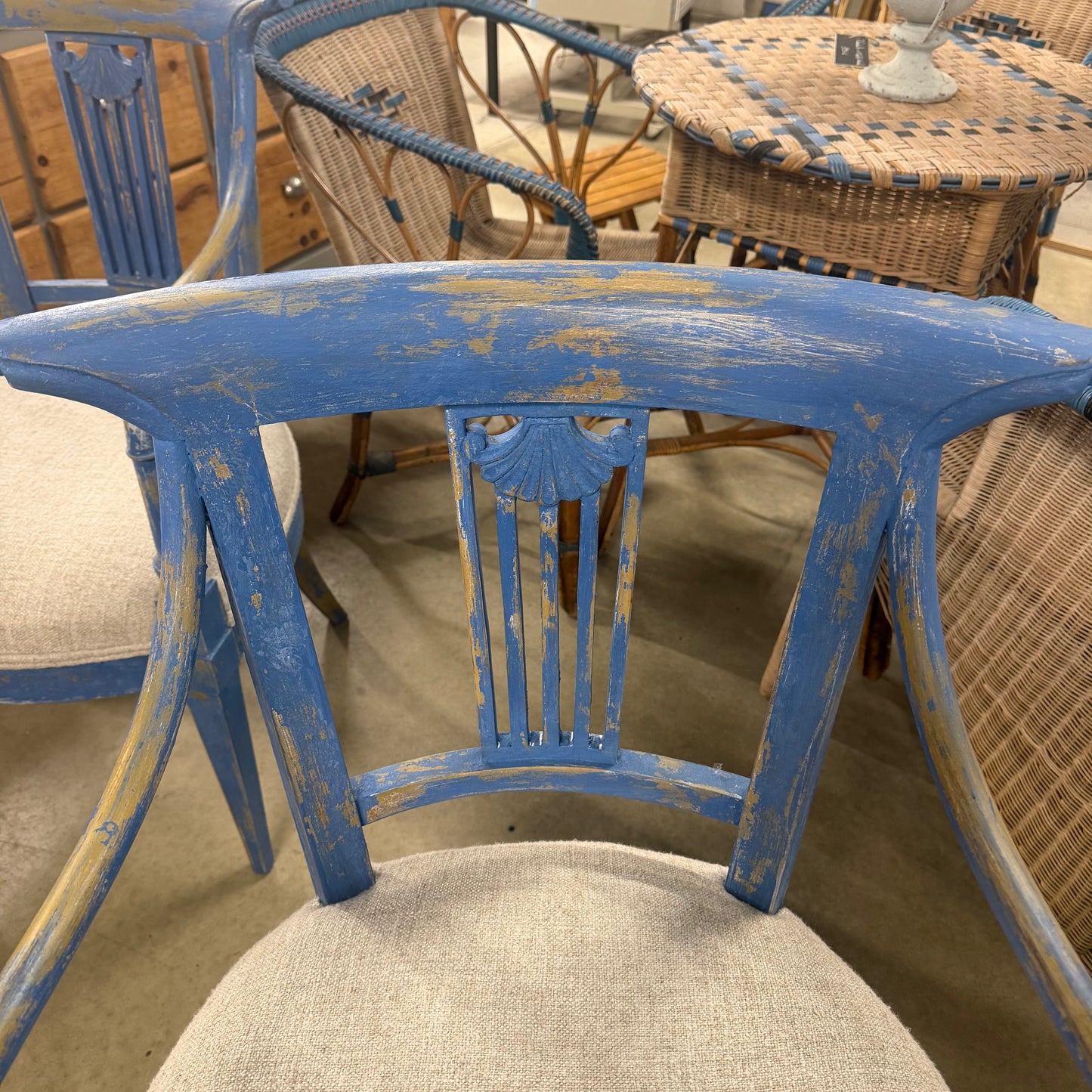 Fauteuil campagne chic