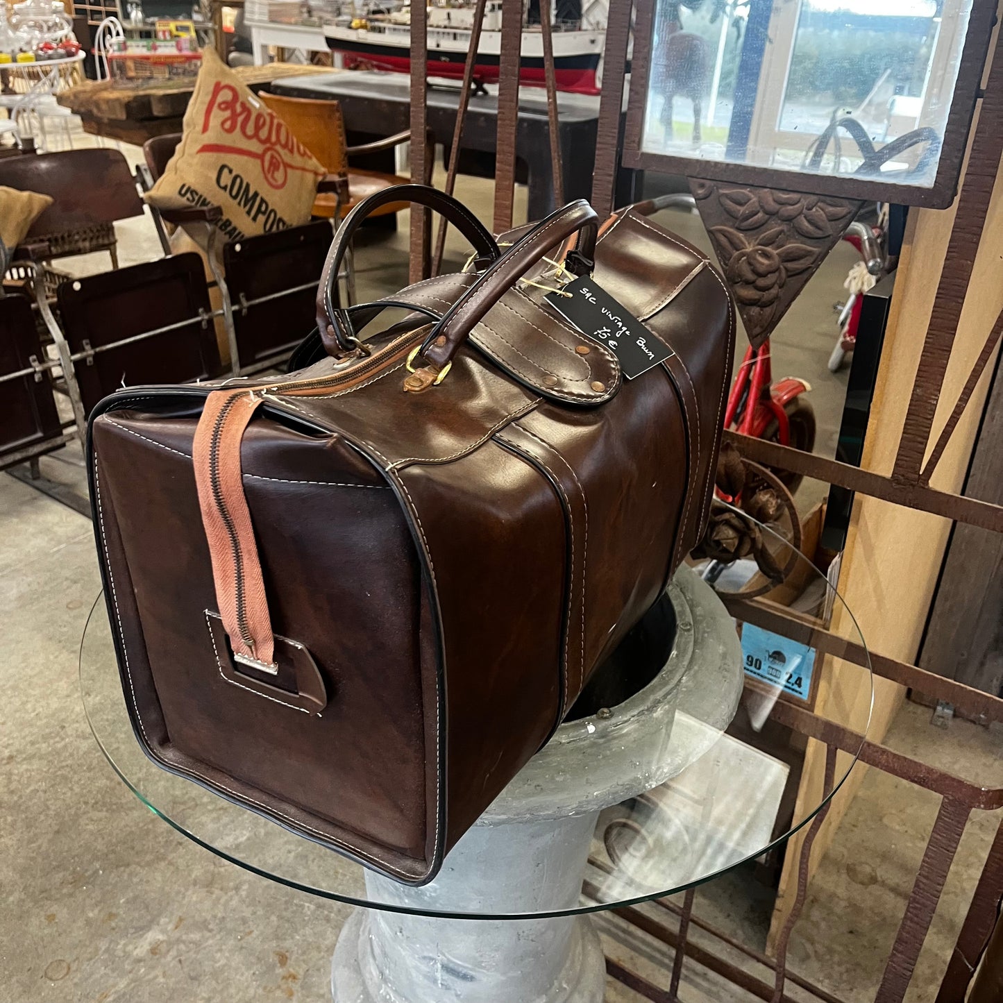 Ancien bagage vintage